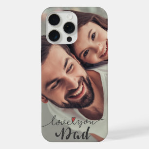 Moderne liefde je vader foto iPhone 15 pro max case