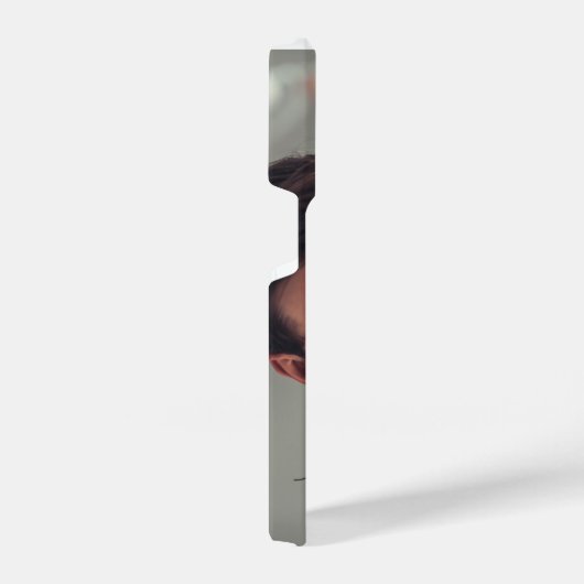 Moderne liefde je vader foto iPhone hoesje (Rechterkant)