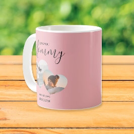 Moderne Liefde Jij Mammie | 2 Hart Foto Koffiemok