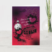 Moderne liefde kaart (Voorkant)