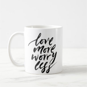 Moderne liefde meer zorgen minder inspirerend cita koffiemok