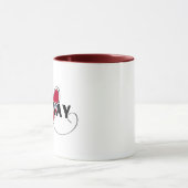 Moderne Liefde Noorwegen Vlag Scandinavië Souvenir Mok (Midden)