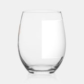 Moderne liefde op het eerste Spritz Vrijgezellenfe Wijnglas Zonder Voet (Links)