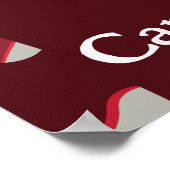 Moderne LIEFDE Puzzel Pieces Custom Namen Poster (Hoek)