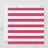 Moderne liefde | Roze Kiss Lingerie Shower Kaart (Achterkant)