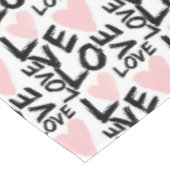 Moderne liefde tafelkleed (Gekanteld)