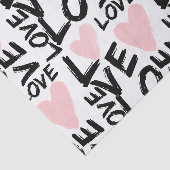 Moderne liefde tissuepapier (Detail)