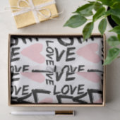 Moderne liefde tissuepapier (Geschenk)