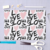 Moderne liefde tissuepapier (Craft)