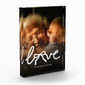 Moderne Liefde Typografie Oma Aangepast Foto Cadea (Links)