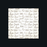 Moderne "Liefde" typografie op perkament, Canvas Afdruk<br><div class="desc">Vier de essentie van romance en betrokkenheid met onze "Eeuwige Script" Modern 'Love' Typografie op Perkamentcanvas Print. Dit elegante en tijdloze stuk is een perfect cadeau voor pasgetrouwden, het vastleggen van de geest van hun vereniging op een stijlvolle en moderne manier. Met het woord "Liefde" herhaald in een verscheidenheid van...</div>