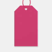 Moderne Liefde Typografie Valentijnsdag Cadeaulabel (Achterkant)