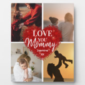 Moderne liefde voor moeder, mama en andere foto's fotoplaat (Voorkant)