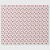 Moderne lieve lieveheersbeestjes cadeaupapier (Vlak)