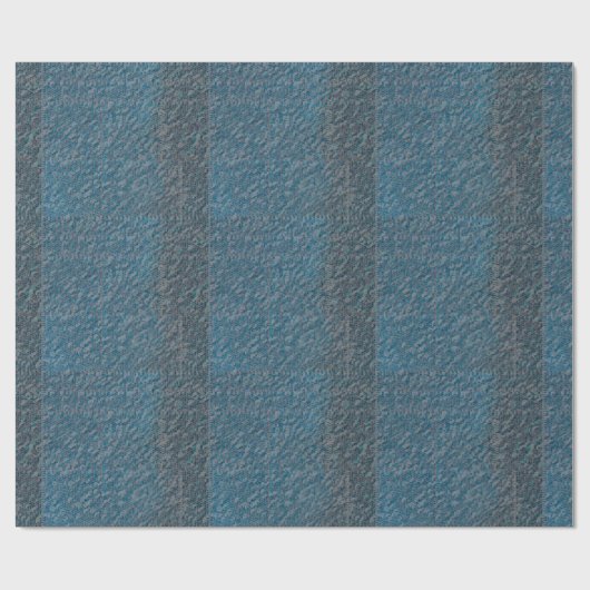 MODERNE LIJNBLAUW CADEAUPAPIER (Vlak)