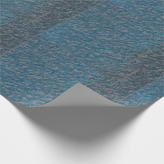 MODERNE LIJNBLAUW CADEAUPAPIER (Hoek)