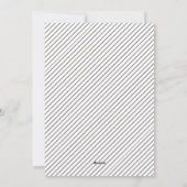 Moderne lijnen Beste mam ooit foto Moederdag Feestdagenkaart (Achterkant)