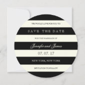 MODERNE LIJNEN | FOTO BESPAAR DE DATUURKAART SAVE THE DATE (Achterkant)