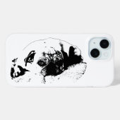 Moderne lijnen, trouwe bewaker Case-Mate iPhone case (Achterkant (horizontaal))