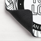 Moderne lijnillustraties en uw Logo met bewerkbare Muismat (Hoek)