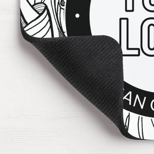 Moderne lijnillustraties en uw Logo met bewerkbare Muismat (Hoek)