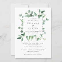 Moderne Lijst Eucalyptus Botanische bladeren