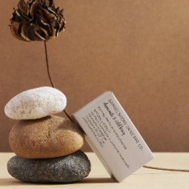 Moderne lijst met overvloedige producten voor huid etiket