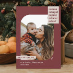 Moderne Lijst Review 1 kerstwijn Feestdagenkaart<br><div class="desc">Verstuur dit vakantieseizoen stijlvolle groeten met deze moderne, stijlvolle 1 kerstkaarten! Ze bevatten tekst die terugkijkt op het afgelopen jaar - de rechterbovenhoek leest: "We dansten, we lachten, we speelden, we leerden, we hielden van, " en dan leest een kleine tekststrip linksonder: "En we hadden een geweldig jaar!" Het ontwerpen...</div>