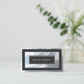 Moderne lijst voor wolken visitekaartje (Staand voorkant)