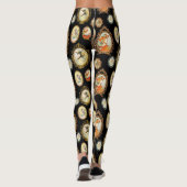 Moderne Lijsten voor nieuwe meisjes Leggings (Achterkant)