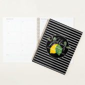 Moderne Limoen Citroen Waterverf Limoncello Bruilo Planner (Display)