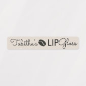 Moderne Lip Gloss Coffee Branding Packaging Labels (Design 1)