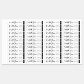 Moderne Lipgloss Coffee Vegan Merkverpakking Labels (Vel)