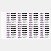 Moderne Lipgloss Lippen Merkverpakkingslabels Labels (Vel)