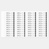 Moderne Lipgloss-merking Verpakkingslabels Labels (Vel)