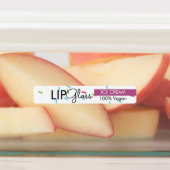 Moderne Lipgloss Sprinkles Merkverpakking Labels (Aangebracht)