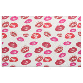 Moderne lippenstift make-up patroon stof (Fat Quarter)