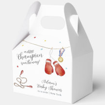 Moderne Little Champion Bokssport Baby Shower