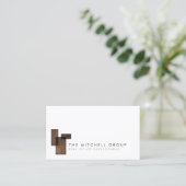 Moderne Logo 4 voor Vastgoed, Bouwer, Architect Visitekaartje (Staand voorkant)