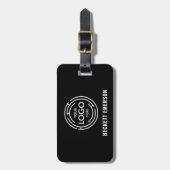 Moderne Logo Bagagelabel (Voorkant verticaal)