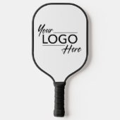 Moderne Logo Bedrijfsteam Pickleball Paddle (Achterkant)