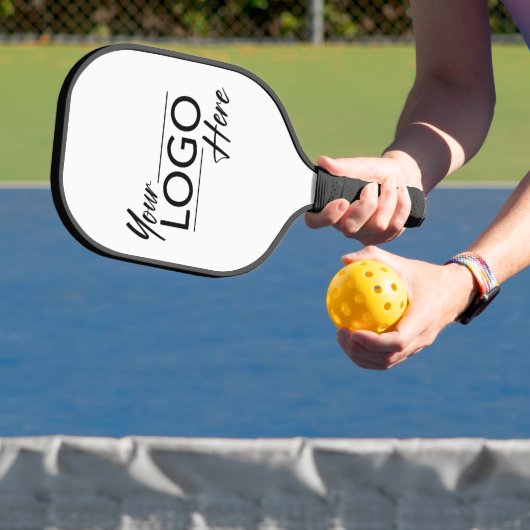 Moderne Logo Bedrijfsteam Pickleball Paddle (Insitu)