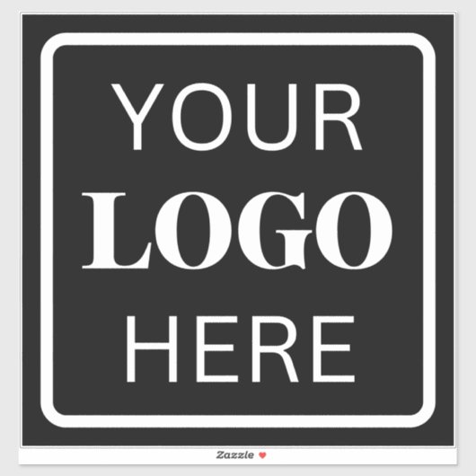 Moderne Logo Bedrijfswagen Raambumper Sticker (Vel)