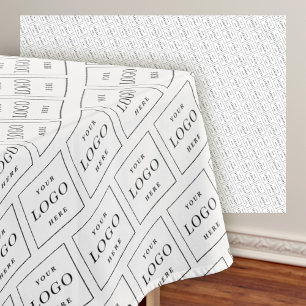 Moderne Logo Business Promotion van Custom Company Tafelkleed