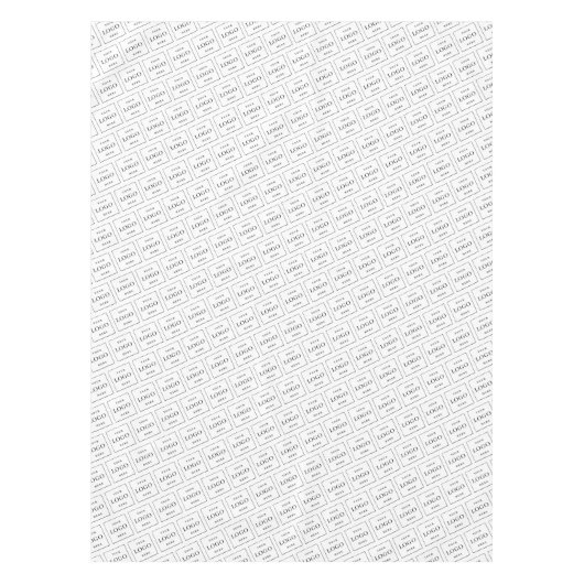 Moderne Logo Business Promotion van Custom Company Tafelkleed (Voorkant)