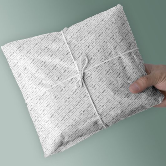 Moderne Logo Business Promotion van Custom Company Tissuepapier