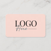 Moderne Logo Customer Loyalty Punch Kaart Salon Ro (Achterkant)