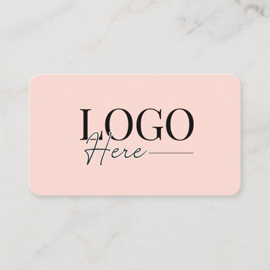 Moderne Logo Customer Loyalty Punch Kaart Salon Ro (Achterkant)