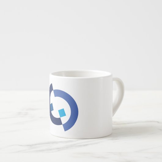 Moderne Logo Espresso Kop (Voorkant rechts)