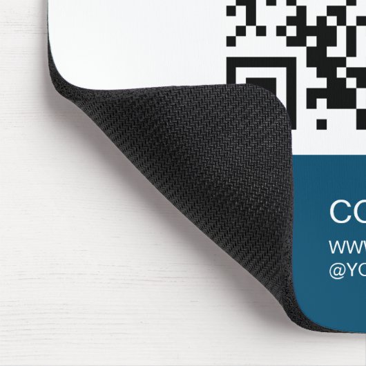 Moderne Logo gepersonaliseerd Muismat (Hoek)